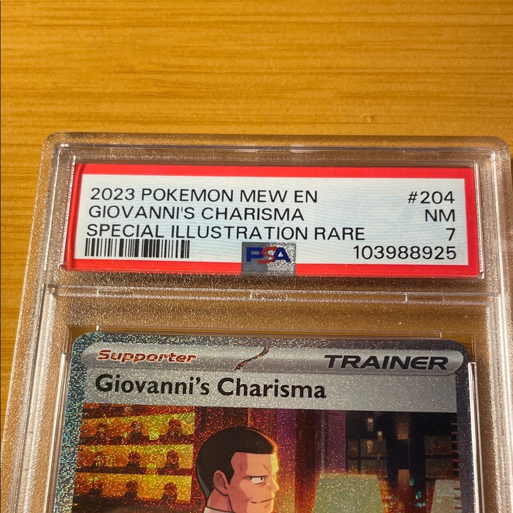 Giovanni's Charisma Pokémon Card - Picture 4 of 10